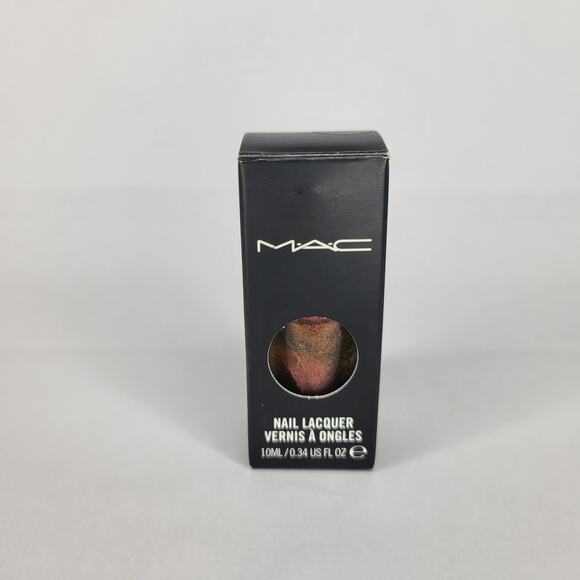 MAC Nail Lacquer "Mean & Green" Disney Villains Holographic Rainbow Duochrome - Picture 2 of 10